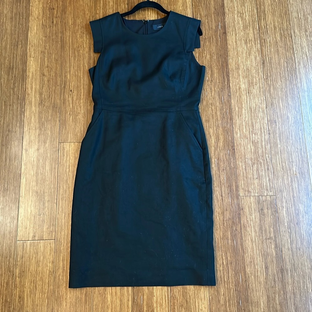 J.Crew black Resume Dress Size 8